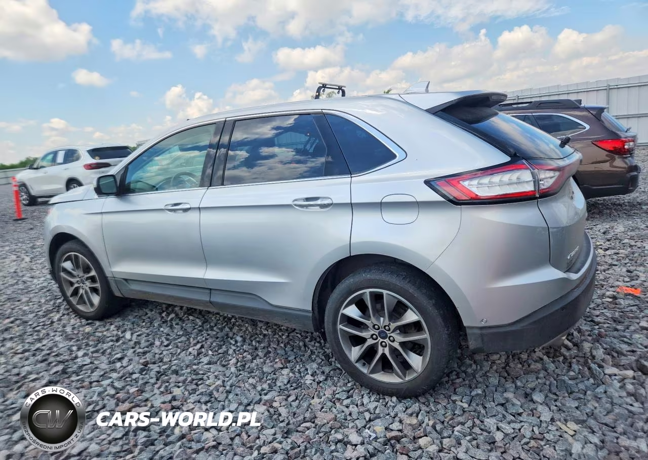 2017 Ford Edge Titanium VIN:2FMPK4K93HBB18898 - 2