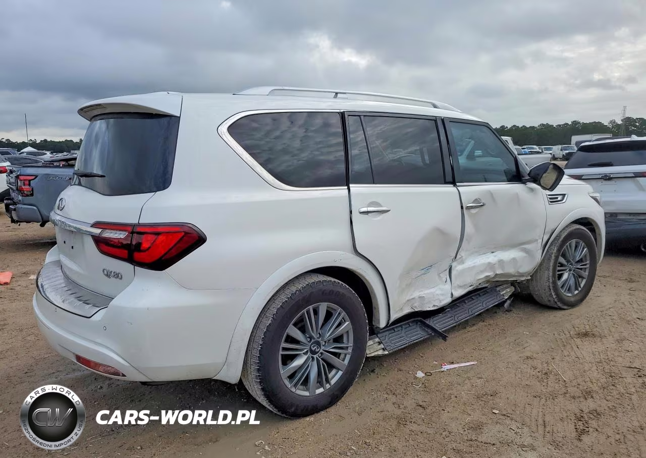 2021 Infiniti Qx80 Luxe VIN:JN8AZ2AF2M9719166 - 3