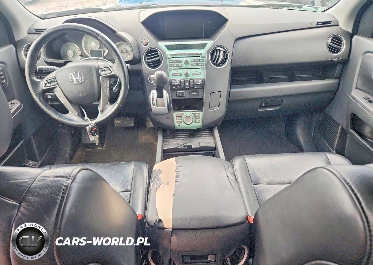 2011 Honda Pilot Touring VIN:5FNYF4H95BB037366 - 8