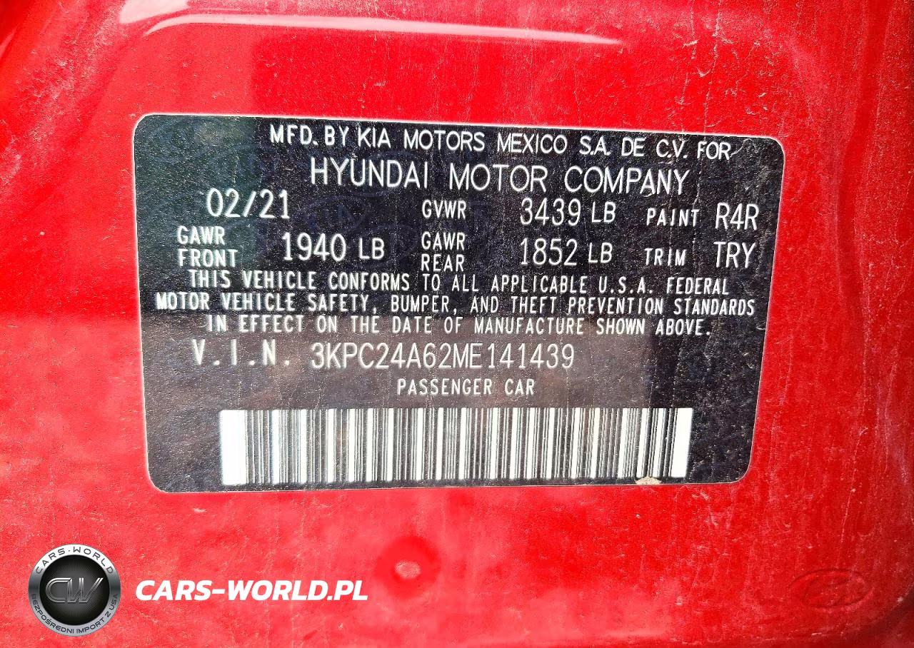 2021 Hyundai Accent Se VIN:3KPC24A62ME141439 - 12