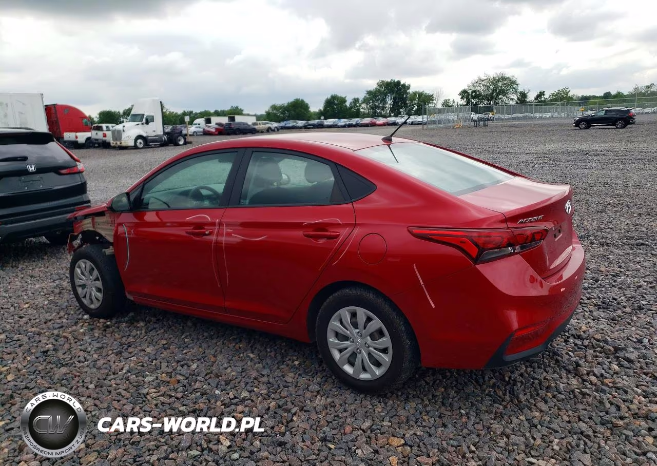 2021 Hyundai Accent Se VIN:3KPC24A62ME141439 - 2
