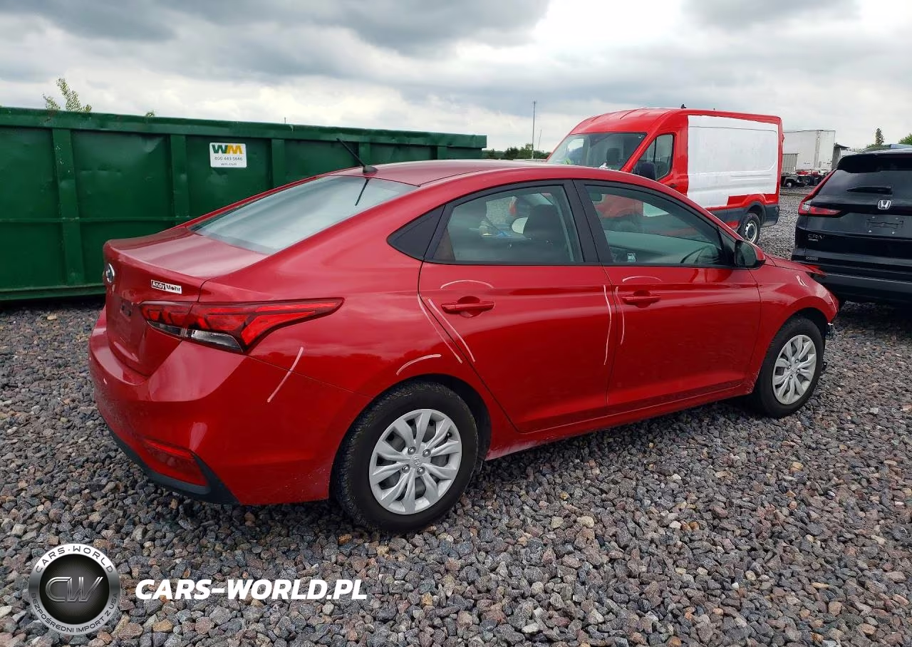 2021 Hyundai Accent Se VIN:3KPC24A62ME141439 - 3