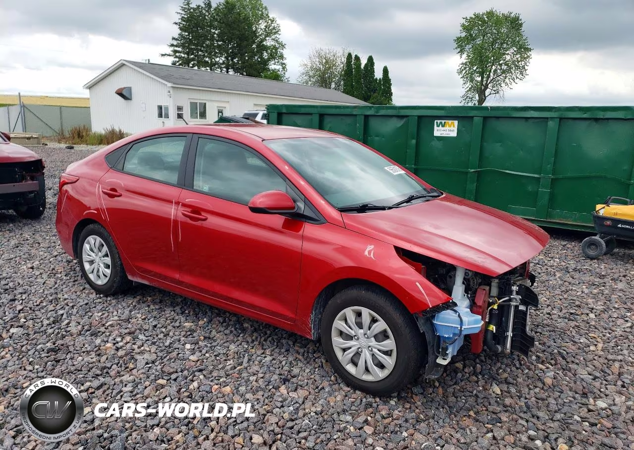 2021 Hyundai Accent Se VIN:3KPC24A62ME141439 - 4