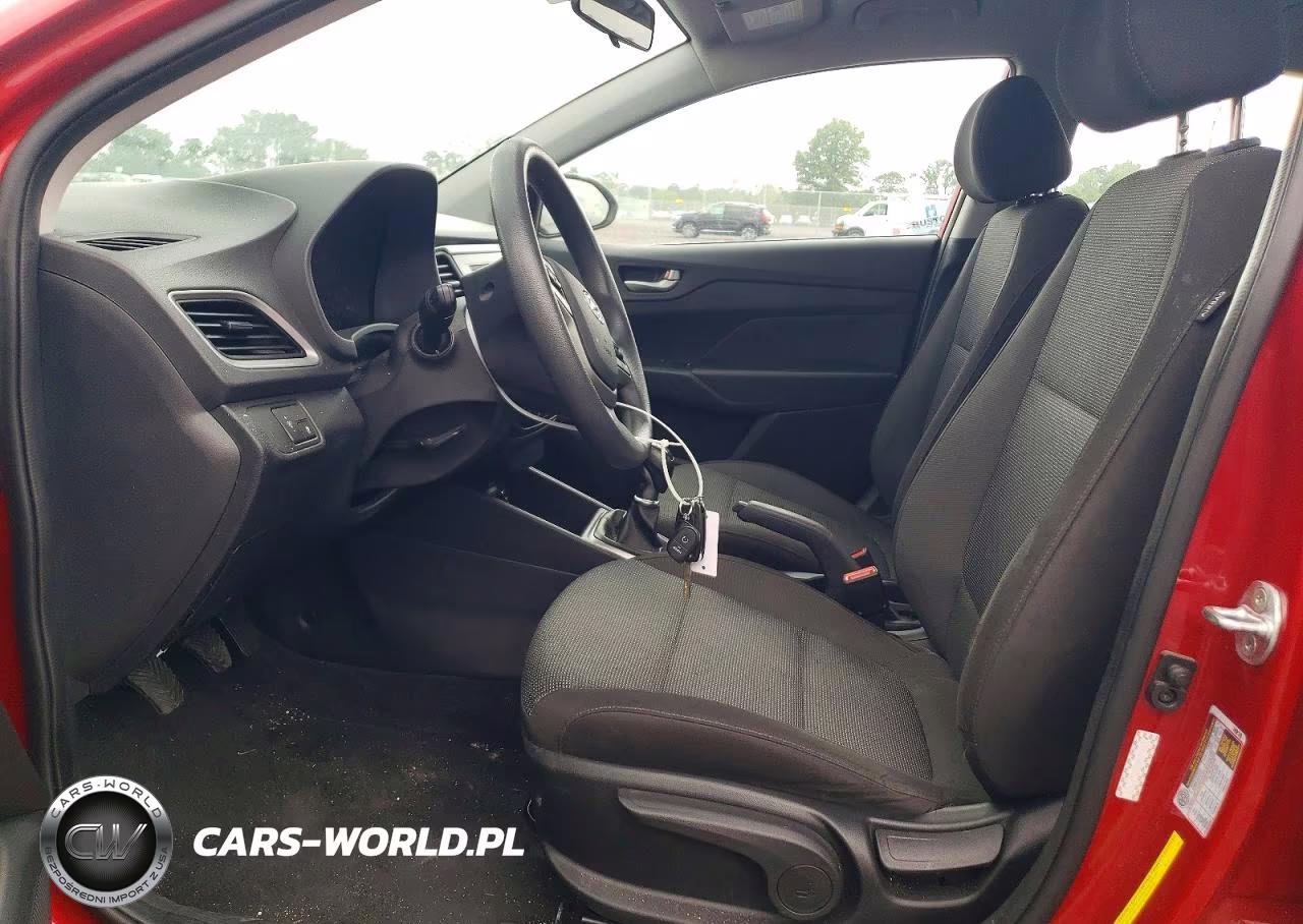 2021 Hyundai Accent Se VIN:3KPC24A62ME141439 - 7