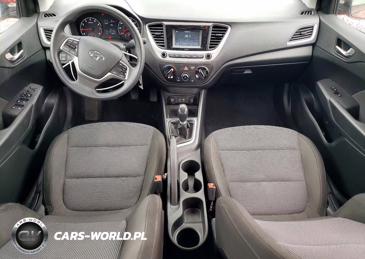 2021 Hyundai Accent Se VIN:3KPC24A62ME141439 - 8