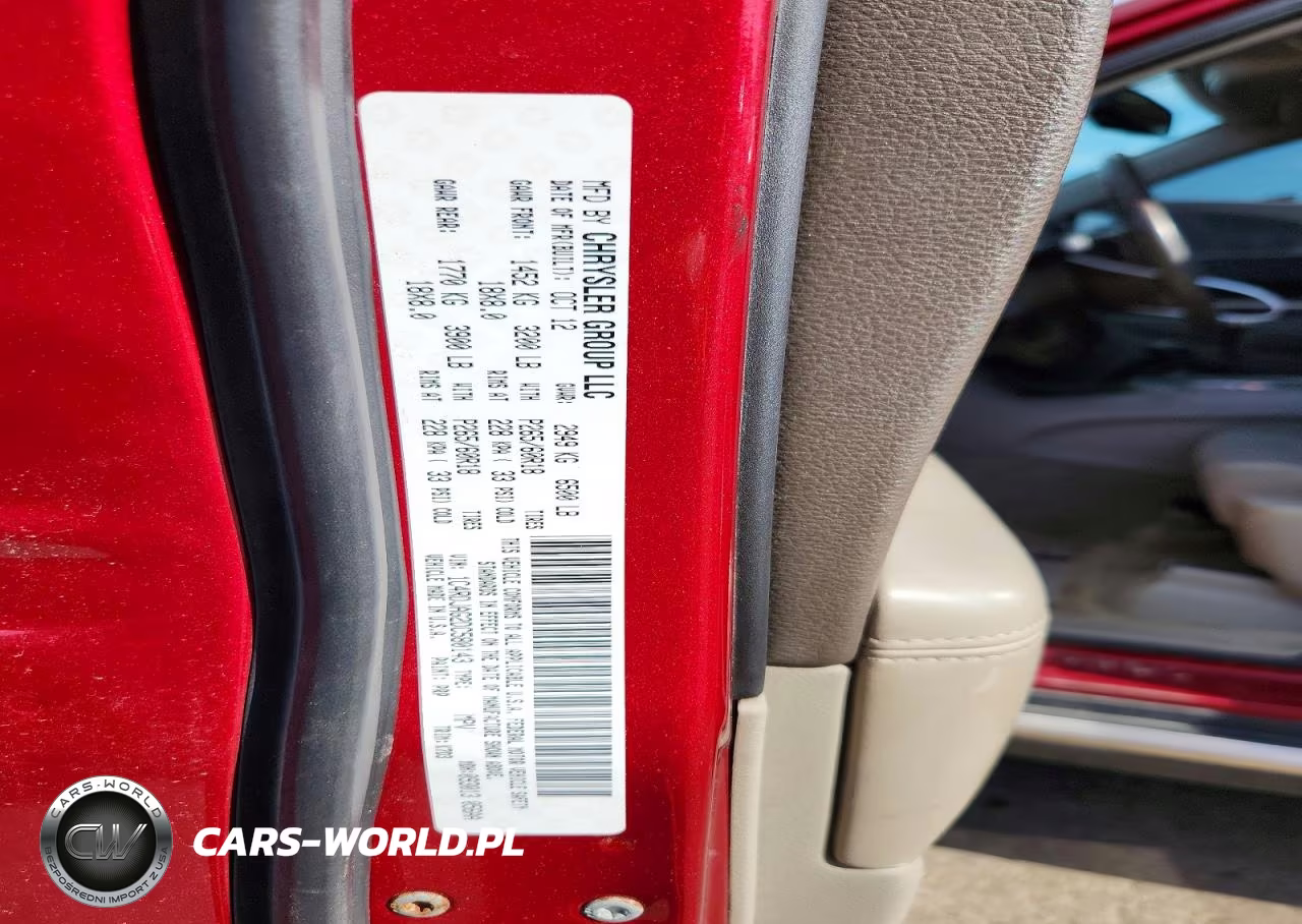 2013 Dodge Durango VIN:1C4RDJAG2DC580143 - 13