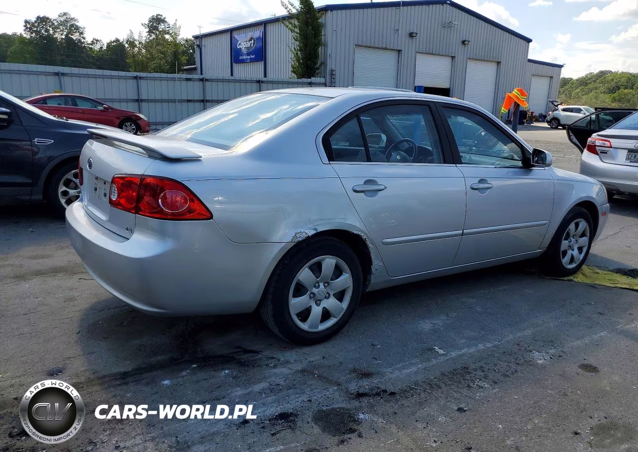 2008 Kia Optima Lx VIN:KNAGE123585241139 - 3