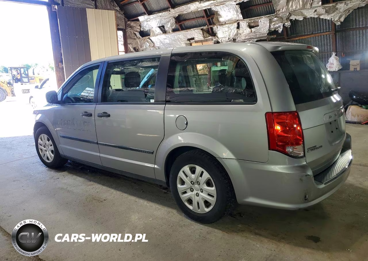 2016 Dodge Grand Caravan Se VIN:2C4RDGBG6GR103180 - 2