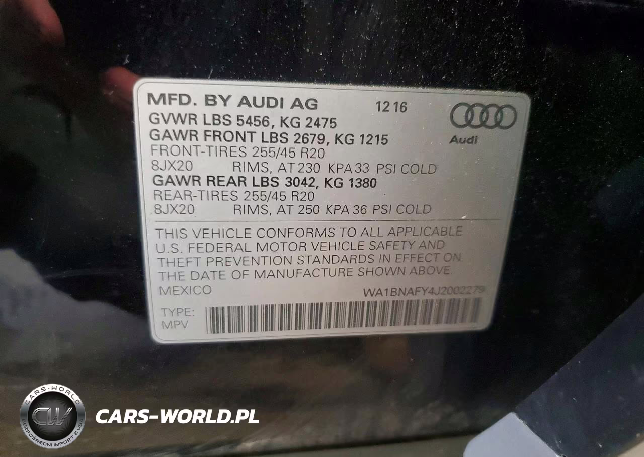 2018 Audi Q5 Premium Plus VIN:WA1BNAFY4J2002279 - 13