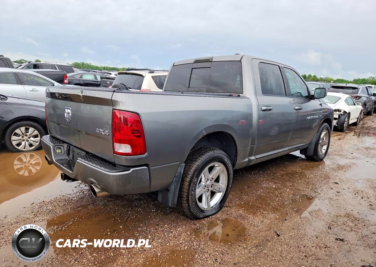 2012 Dodge Ram 1500 Sport VIN:1C6RD7MT9CS184489 - 3