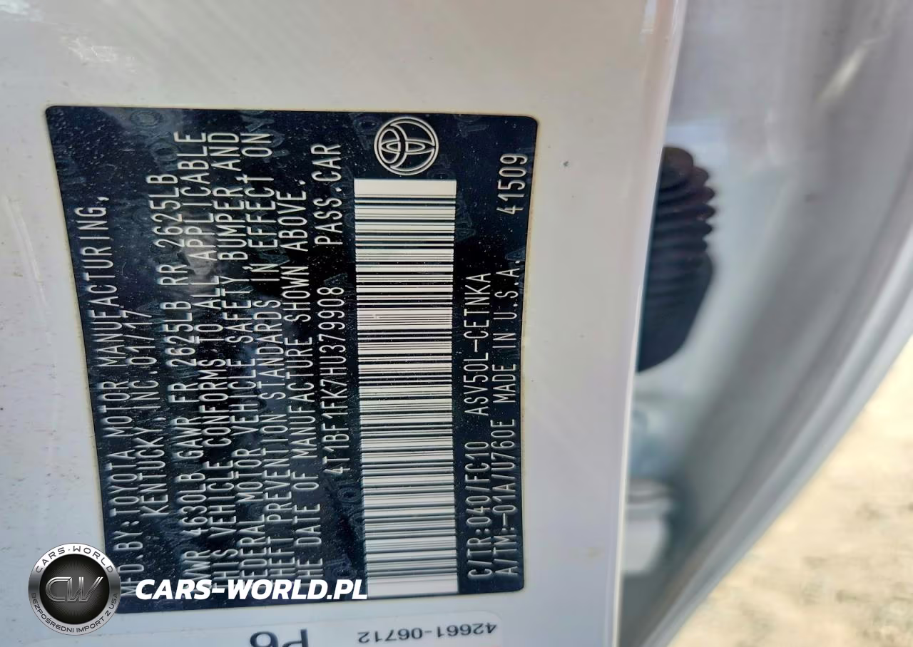 2017 Toyota Camry Le VIN:4T1BF1FK7HU379908 - 12
