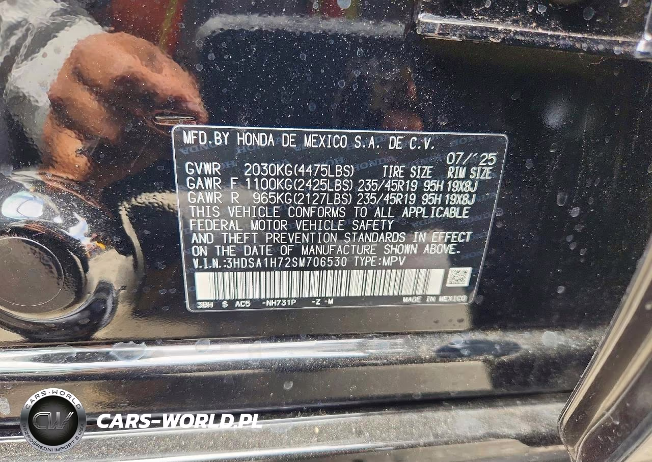 2025 Acura Adx A-Spec Advance VIN:3HDSA1H72SM706530 - 14