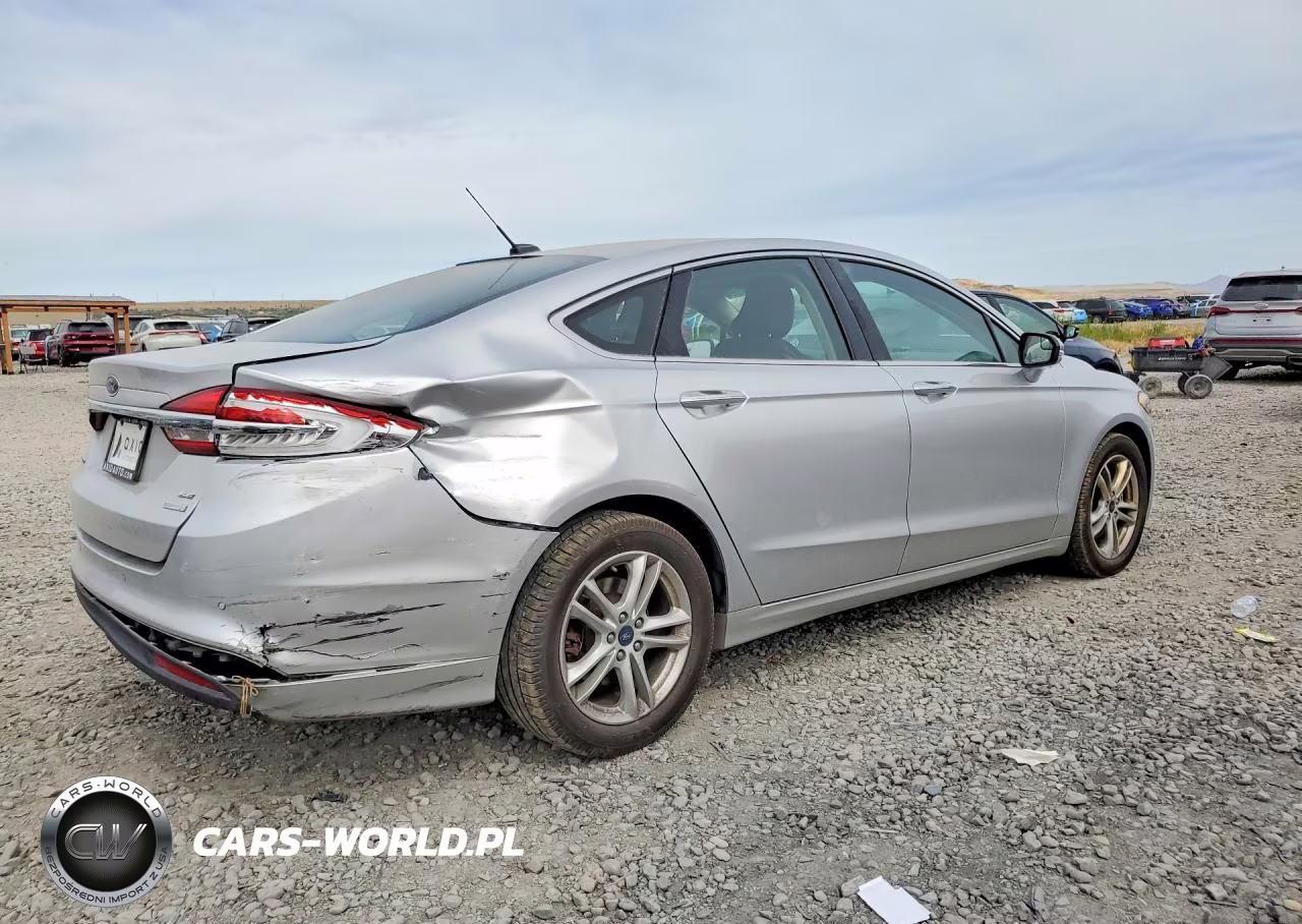 2018 Ford Fusion Se VIN:3FA6P0HD4JR281109 - 3