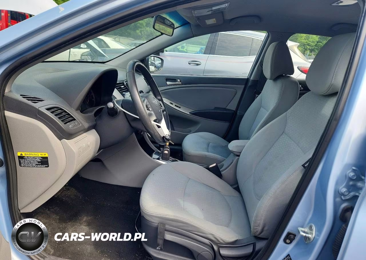 2012 Hyundai Accent Se VIN:KMHCU5AE9CU020037 - 7
