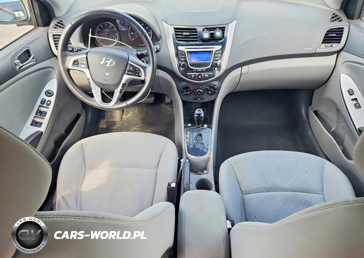 2012 Hyundai Accent Se VIN:KMHCU5AE9CU020037 - 8