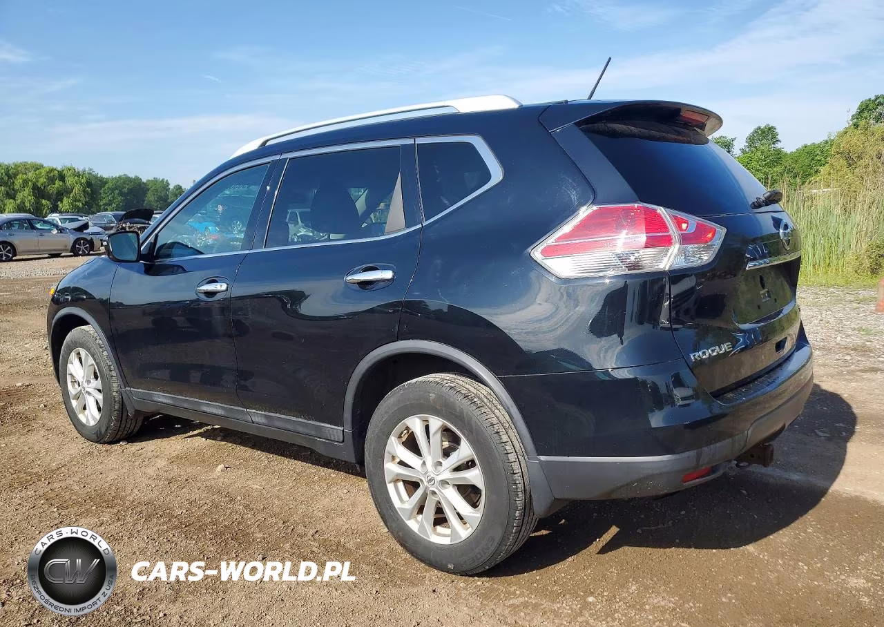 2015 Nissan Rogue Sv VIN:5N1AT2MVXFC927555 - 2