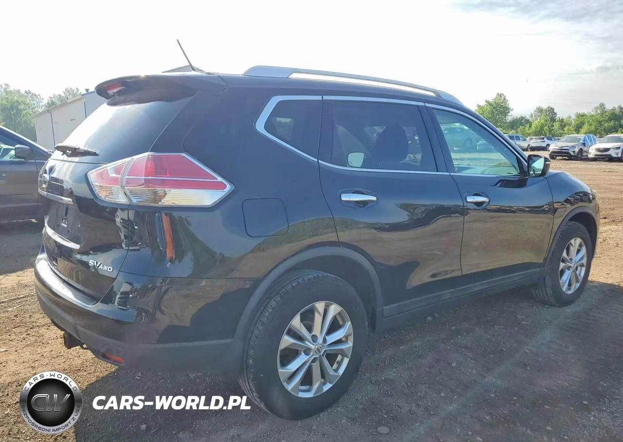 2015 Nissan Rogue Sv VIN:5N1AT2MVXFC927555 - 3
