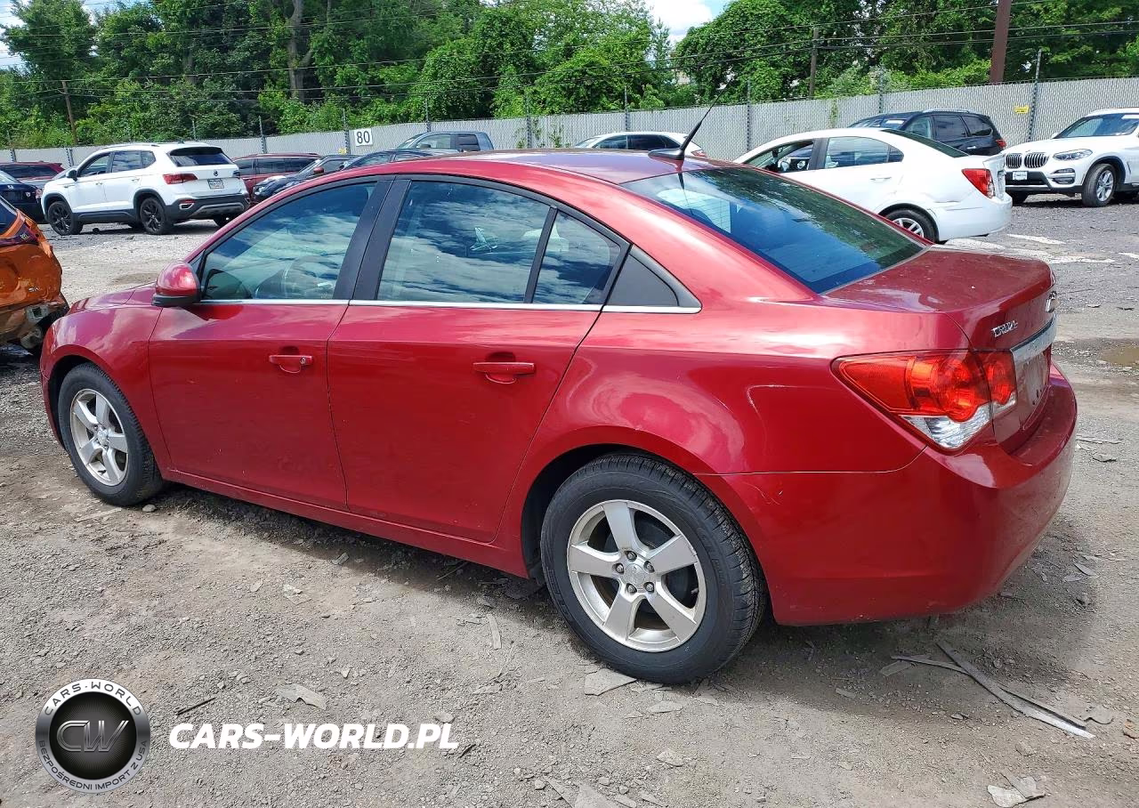 2012 Chevrolet Cruze Lt VIN:1G1PF5SC5C7204718 - 2