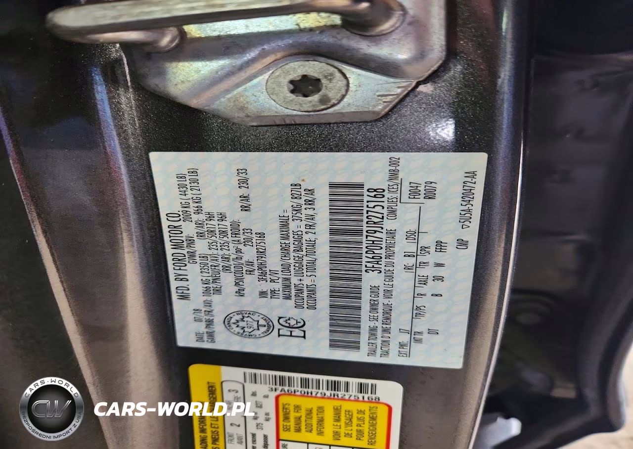 2018 Ford Fusion Se VIN:3FA6P0H79JR275168 - 12