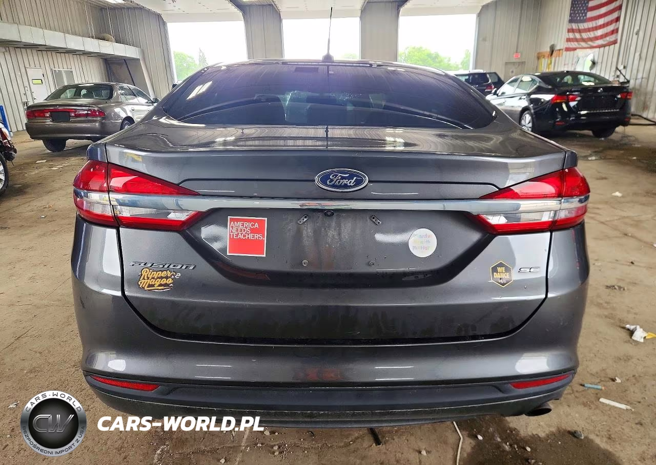 2018 Ford Fusion Se VIN:3FA6P0H79JR275168 - 6