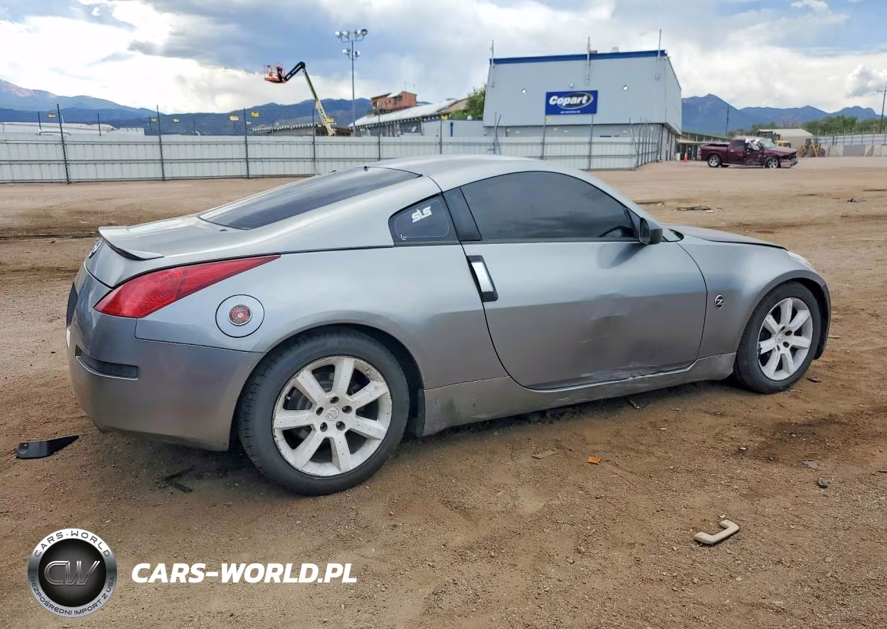 2004 Nissan 350Z Coupe VIN:JN1AZ34D14M100327 - 3