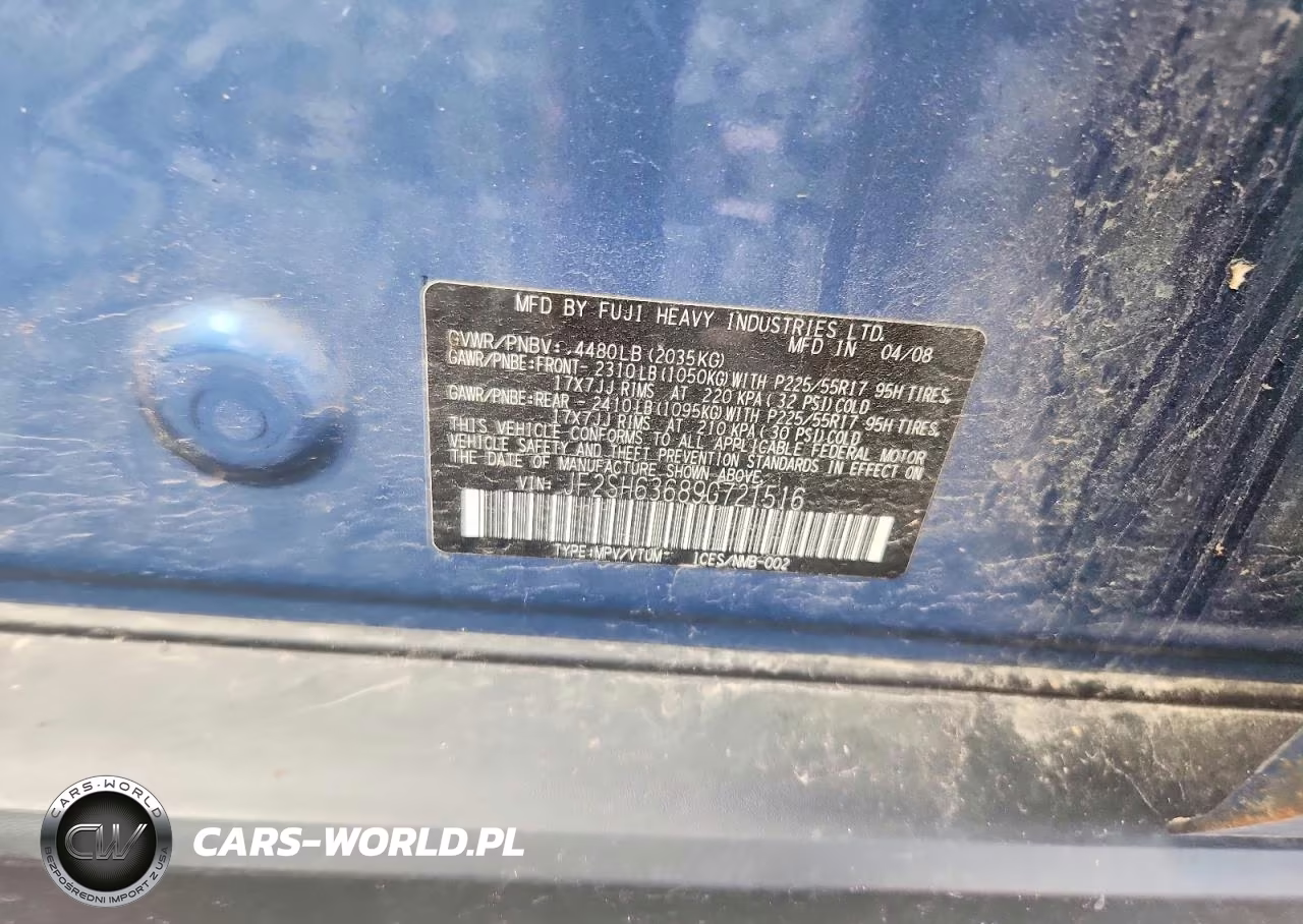 2009 Subaru Forester 2.5X Premium VIN:JF2SH63689G721516 - 13