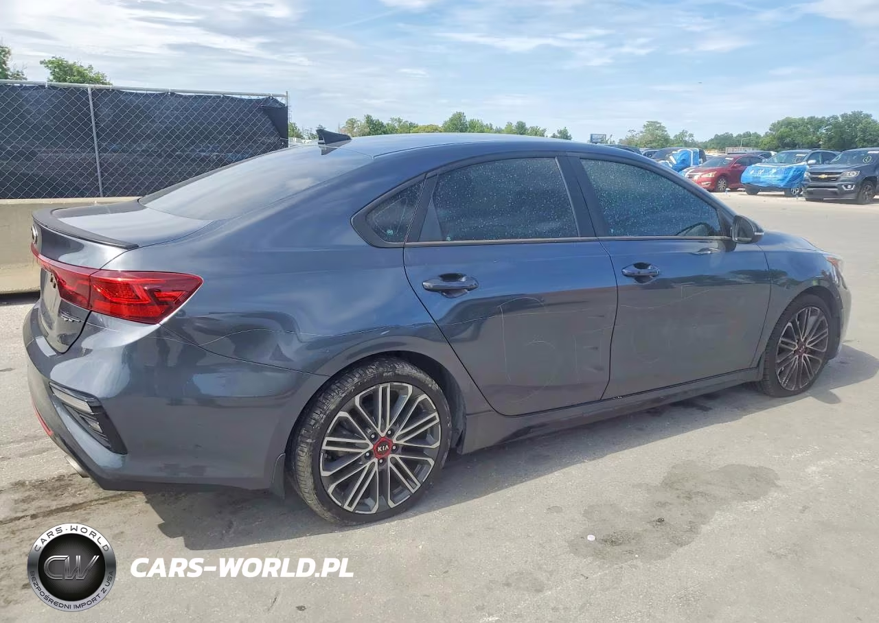 2020 Kia Forte Gt VIN:3KPF44AC3LE256806 - 3