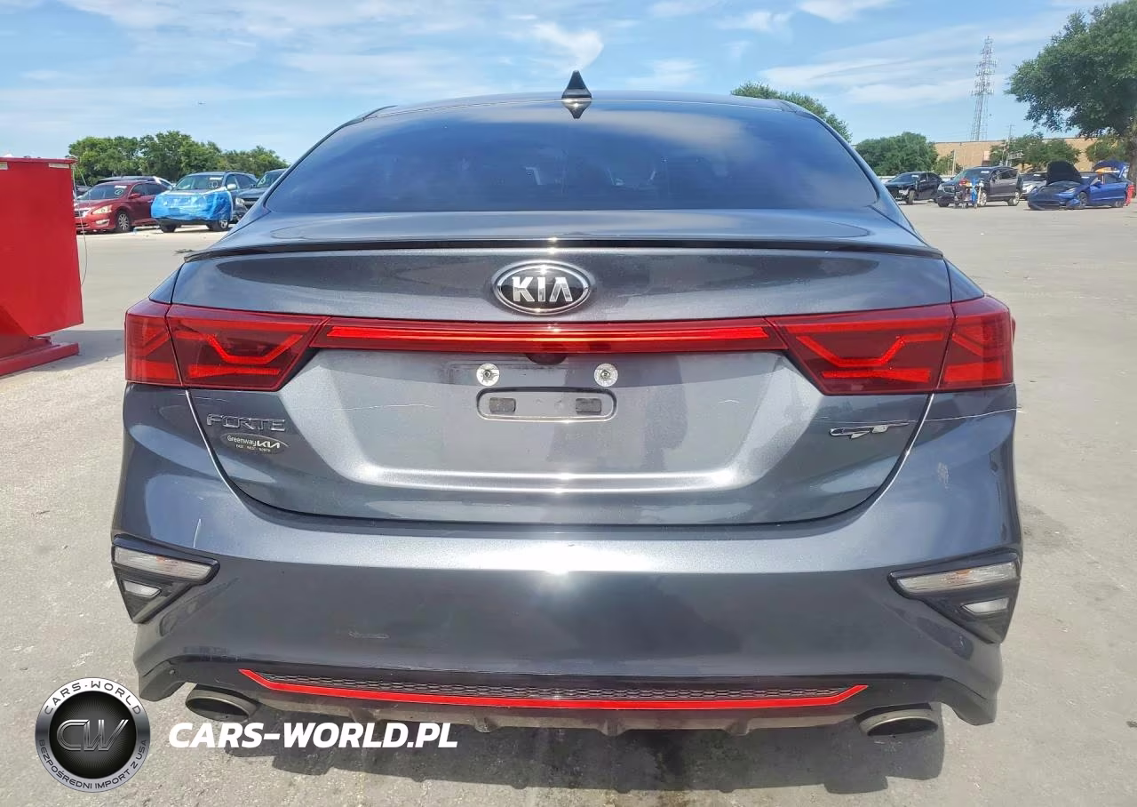 2020 Kia Forte Gt VIN:3KPF44AC3LE256806 - 6