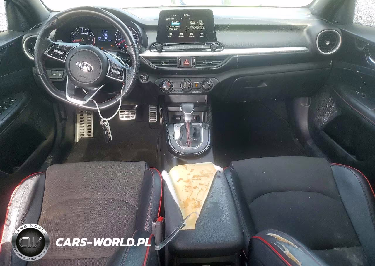 2020 Kia Forte Gt VIN:3KPF44AC3LE256806 - 8