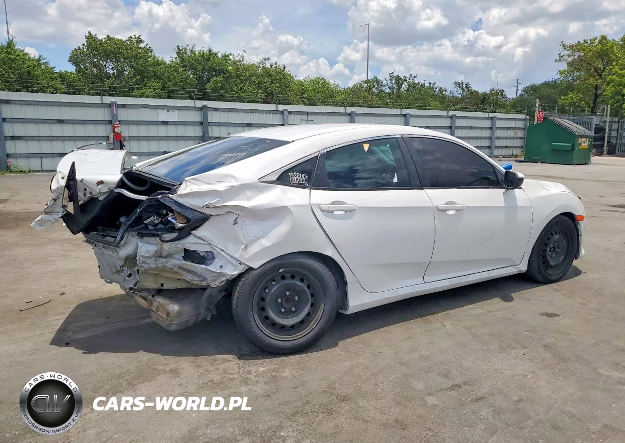 2020 Honda Civic Lx VIN:2HGFC2F66LH568716 - 3