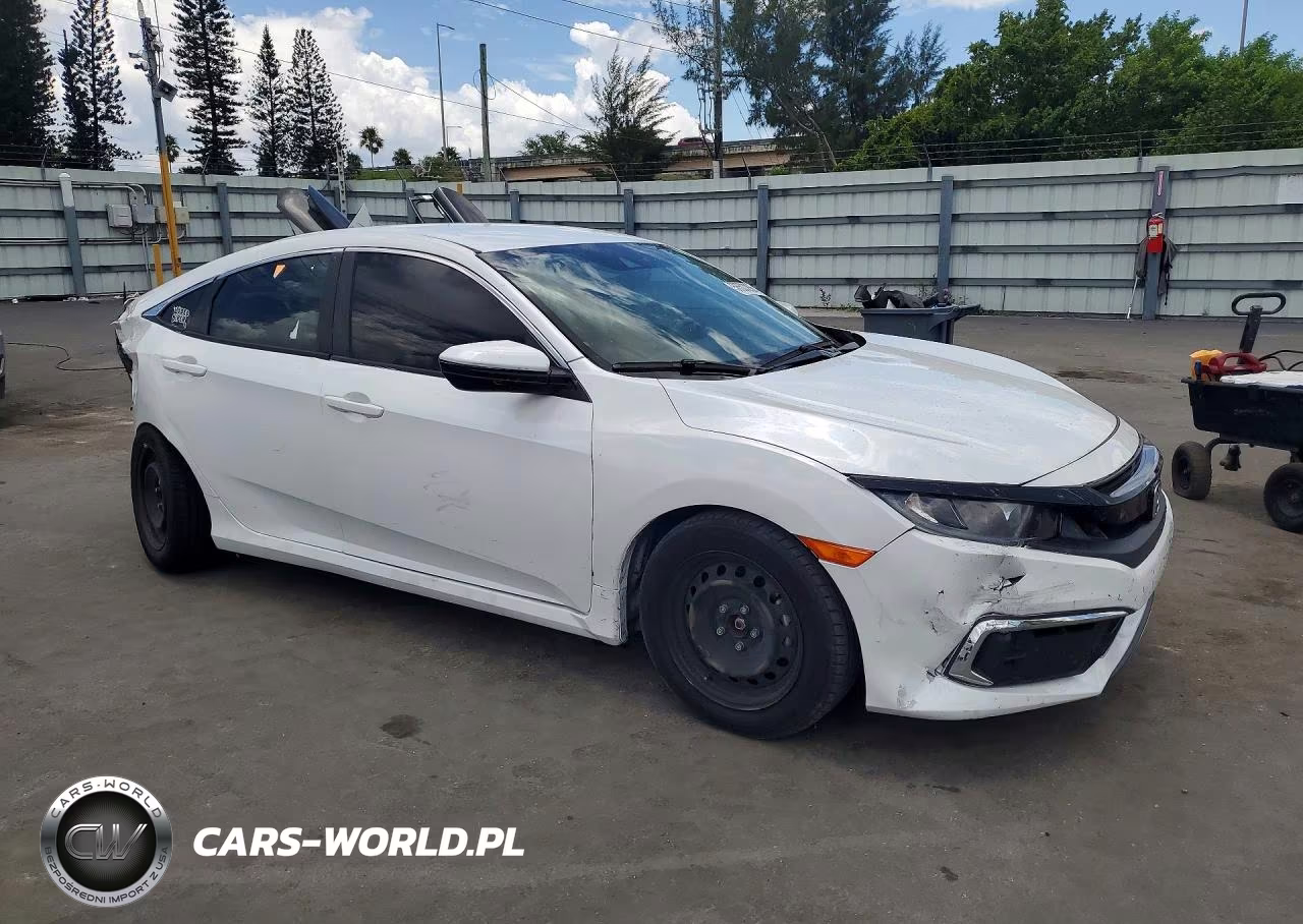 2020 Honda Civic Lx VIN:2HGFC2F66LH568716 - 4