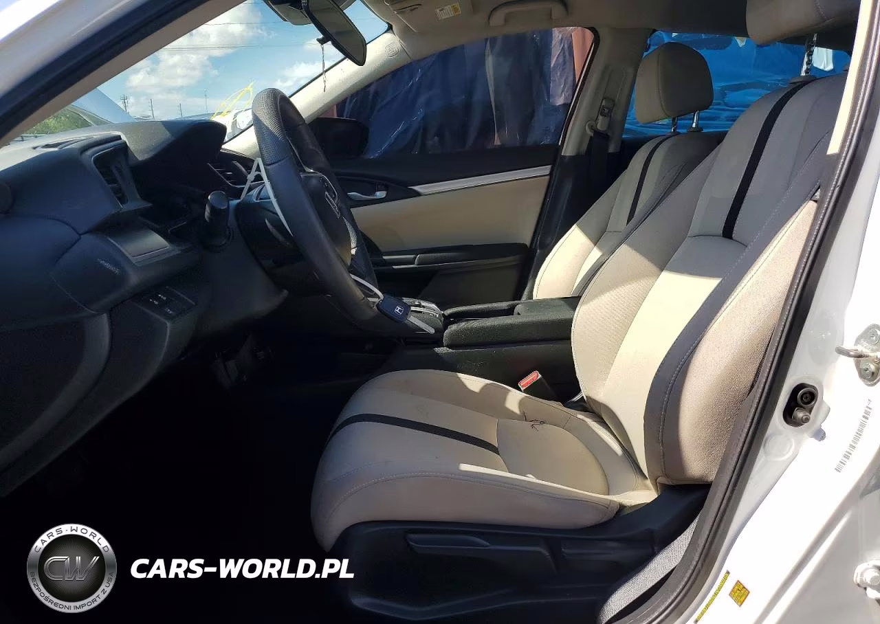 2020 Honda Civic Lx VIN:2HGFC2F66LH568716 - 7