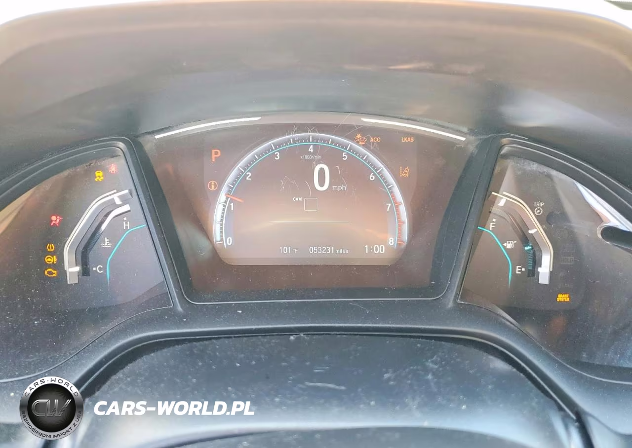 2020 Honda Civic Lx VIN:2HGFC2F66LH568716 - 9