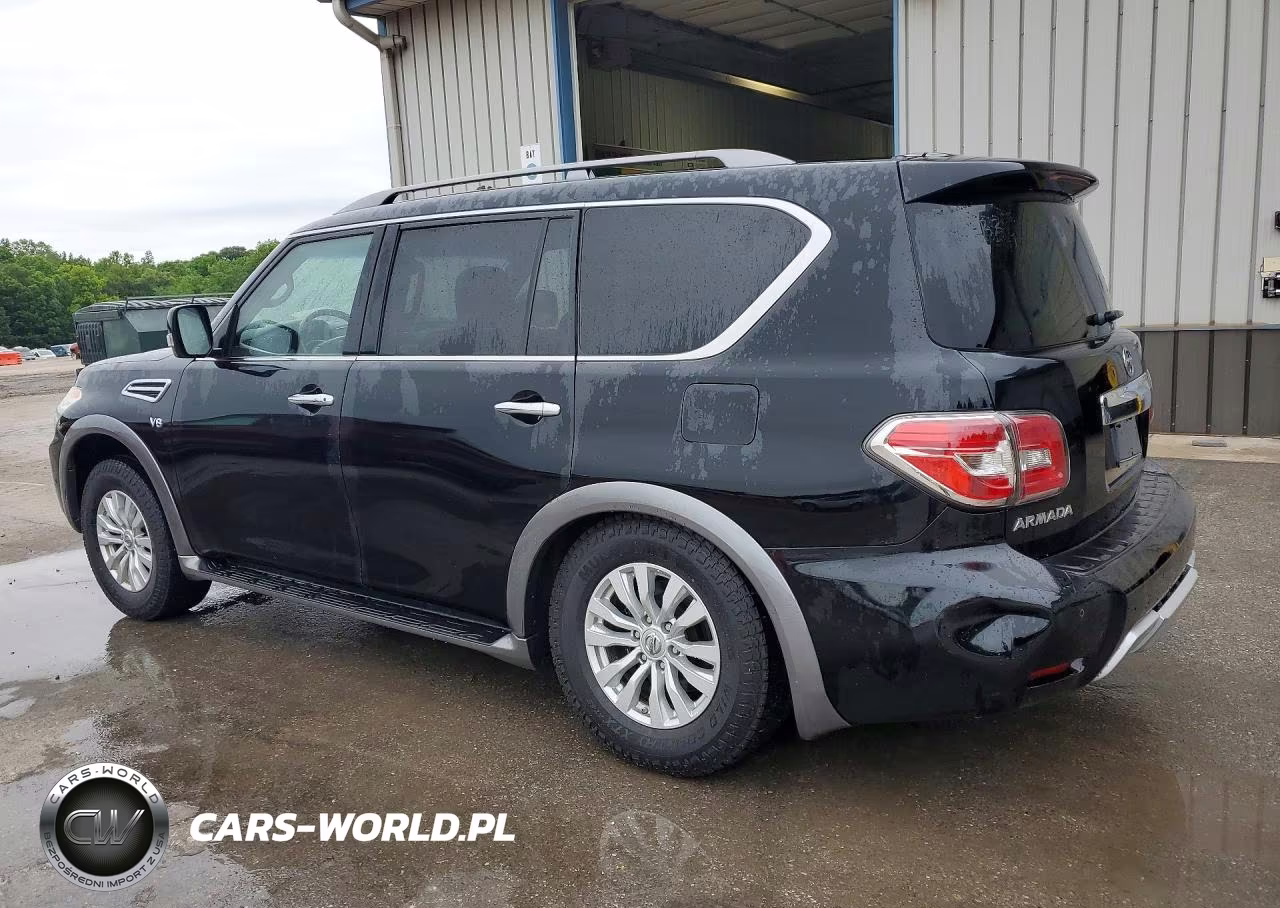 2017 Nissan Armada Sv VIN:JN8AY2NC0H9506452 - 2