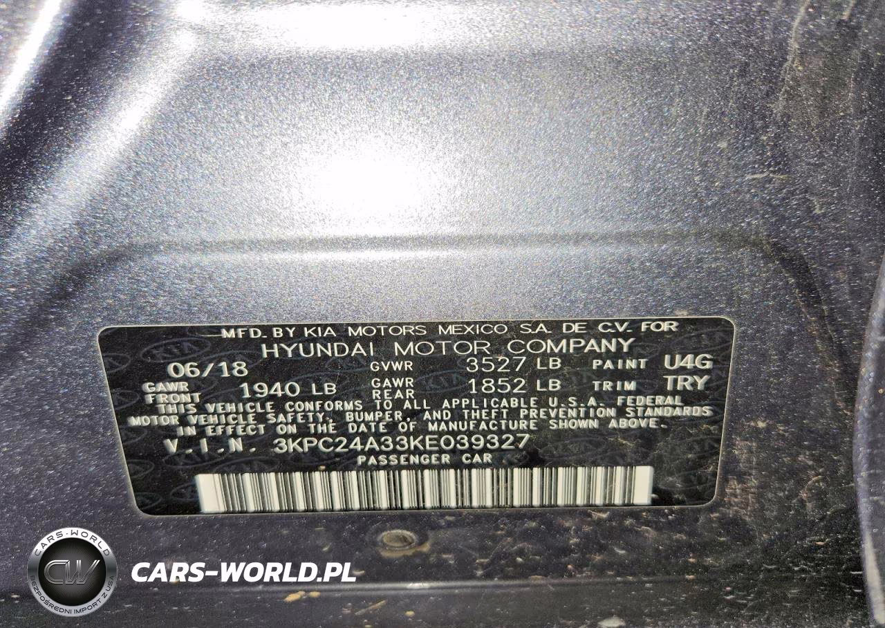 2019 Hyundai Accent Se VIN:3KPC24A33KE039327 - 12