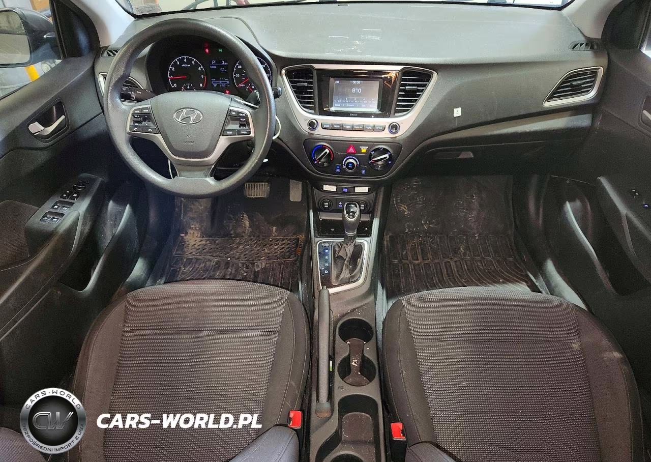 2019 Hyundai Accent Se VIN:3KPC24A33KE039327 - 8