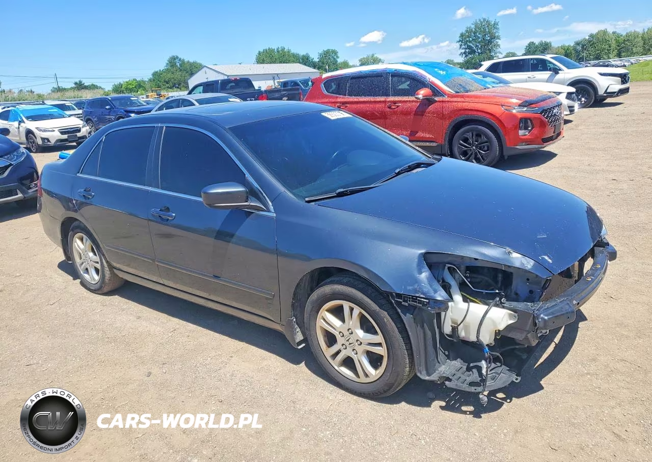 2007 Honda Accord Ex VIN:1HGCM56857A077190 - 4