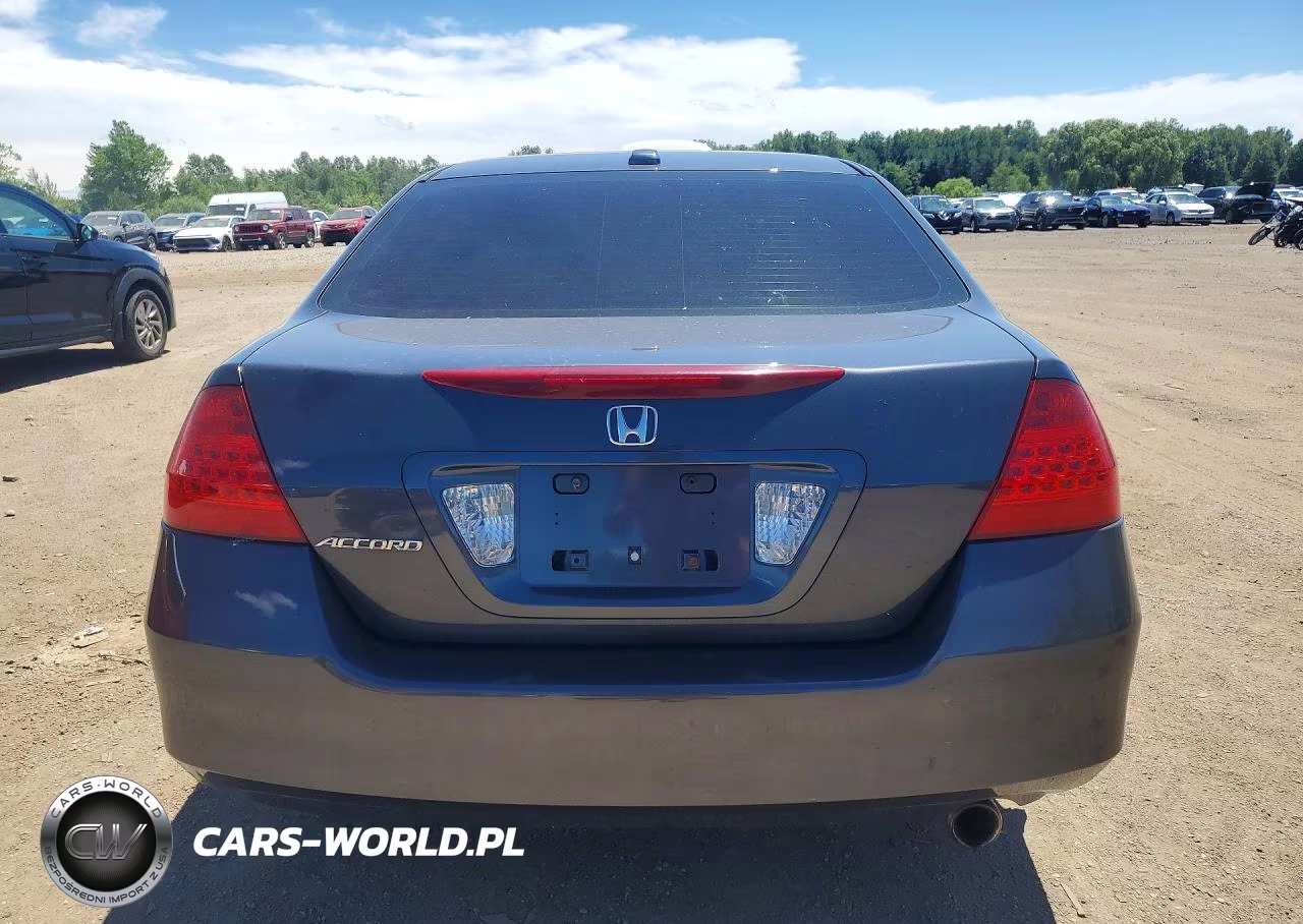2007 Honda Accord Ex VIN:1HGCM56857A077190 - 6