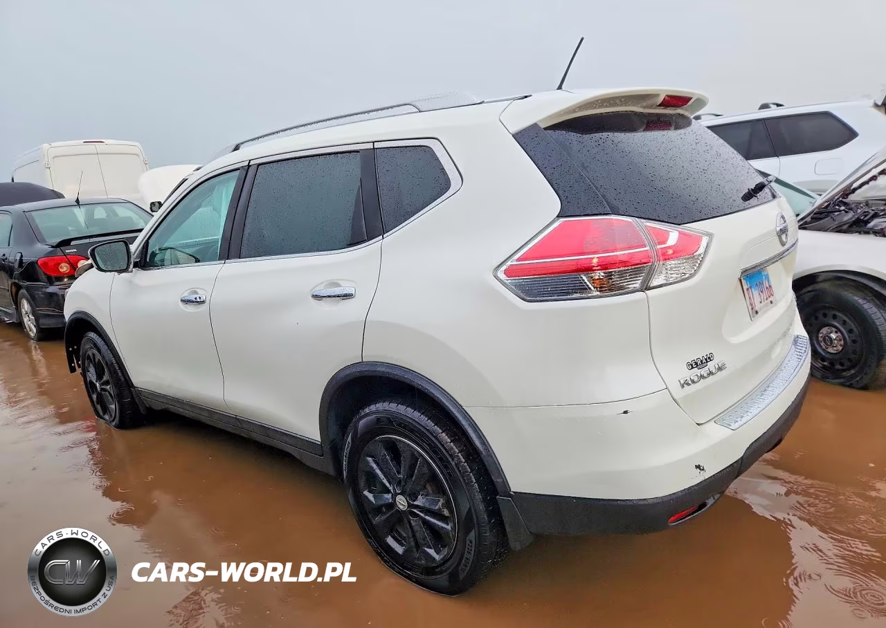2016 Nissan Rogue Sv VIN:KNMAT2MV8GP735744 - 2