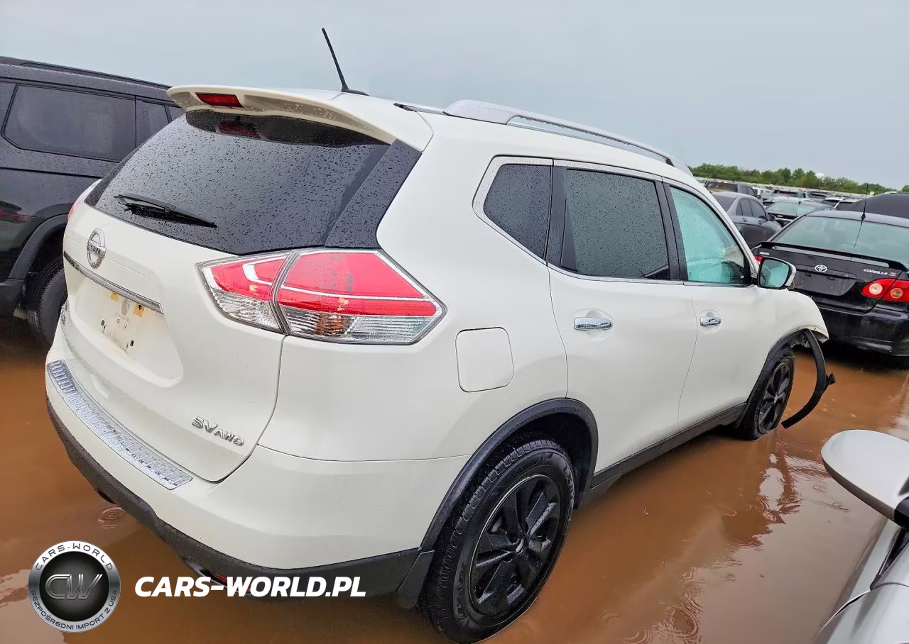 2016 Nissan Rogue Sv VIN:KNMAT2MV8GP735744 - 3