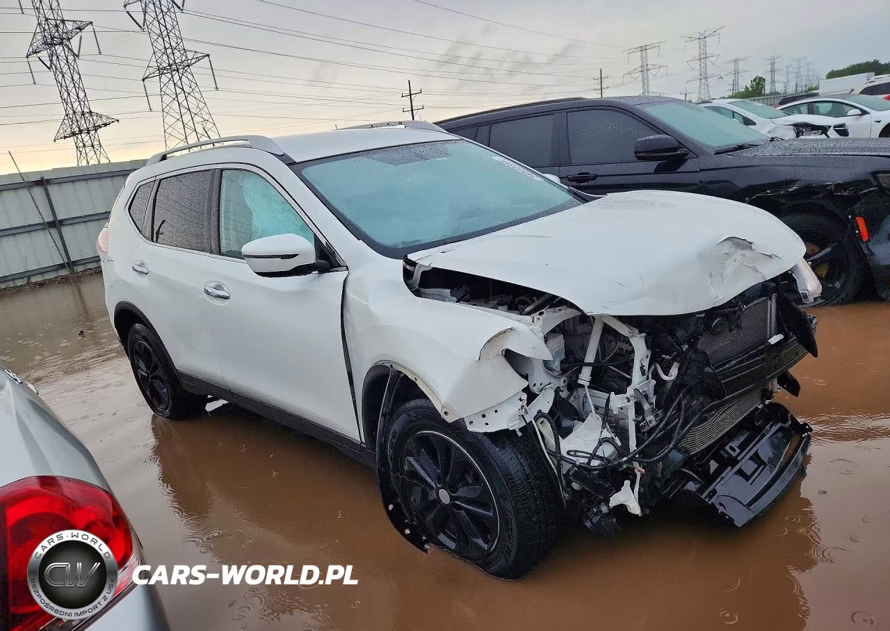 2016 Nissan Rogue Sv VIN:KNMAT2MV8GP735744 - 4