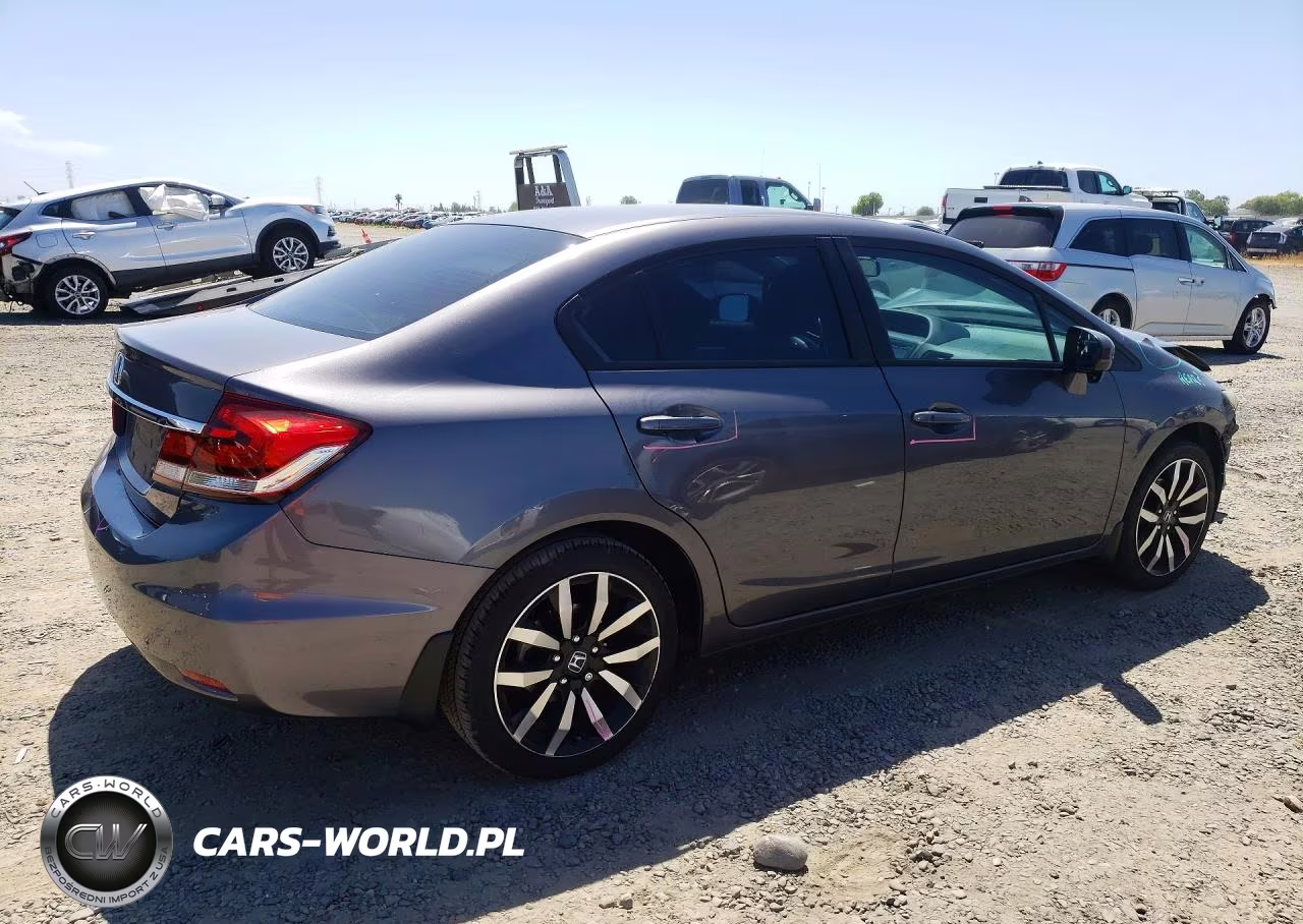 2015 Honda Civic Exl VIN:2HGFB2F96FH518481 - 3