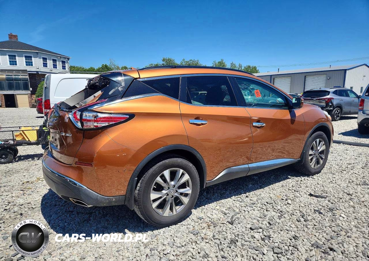 2016 Nissan Murano Sv VIN:5N1AZ2MH2GN119912 - 3