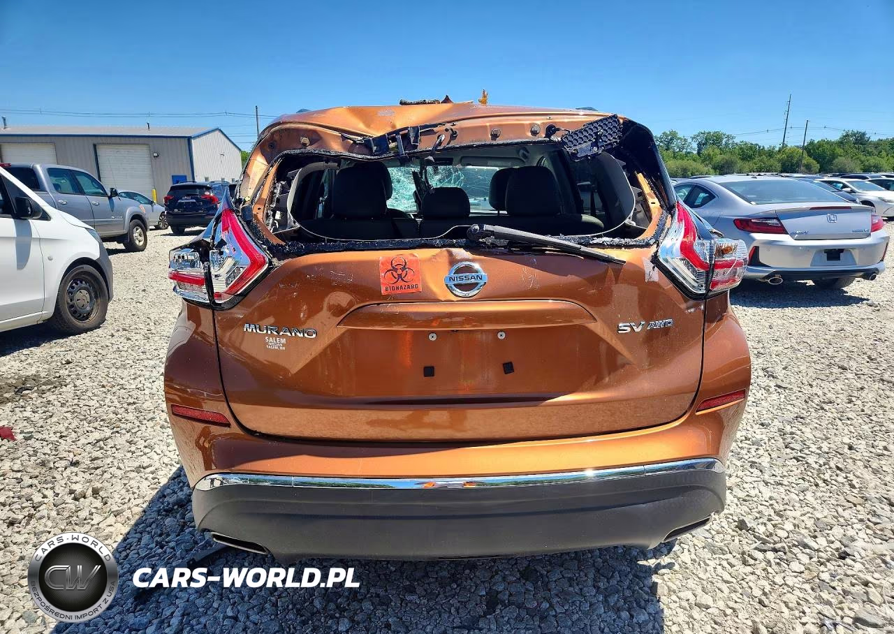 2016 Nissan Murano Sv VIN:5N1AZ2MH2GN119912 - 6
