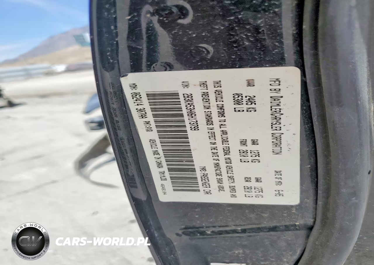 2006 Dodge Charger R VIN:2B3KA53H06H173799 - 12