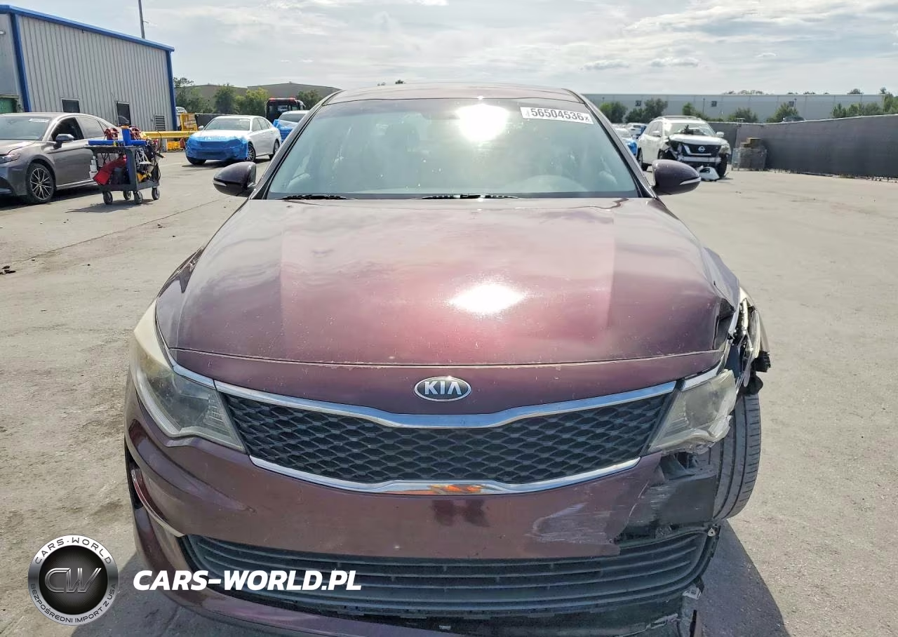2017 Kia Optima Lx VIN:5XXGT4L37HG121749 - 5
