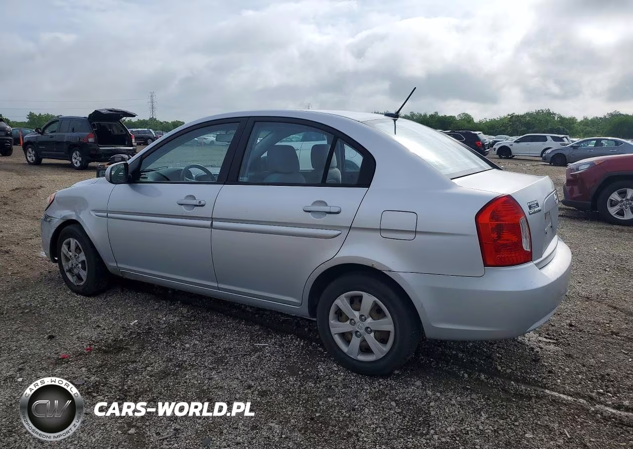 2010 Hyundai Accent Gls VIN:KMHCN4AC7AU465086 - 2
