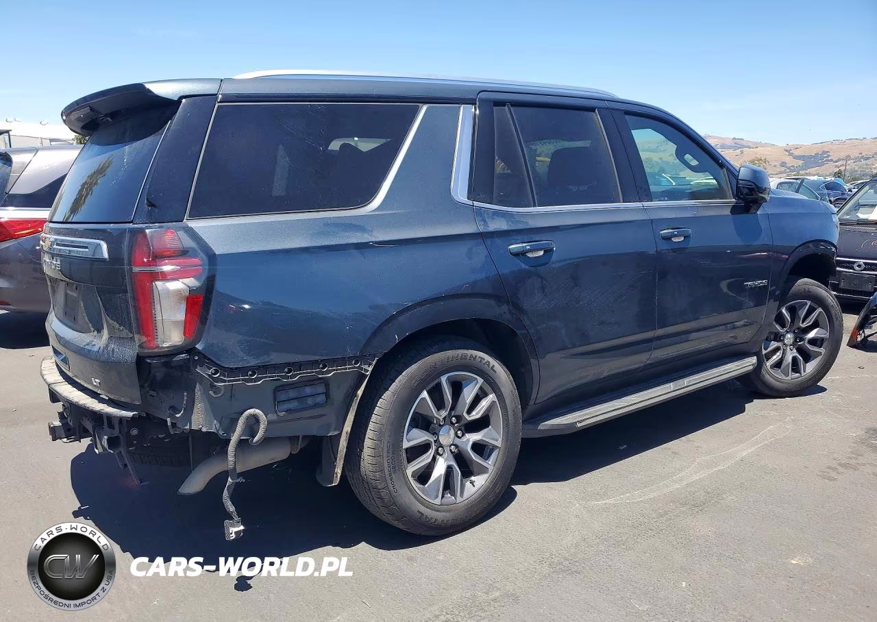 2021 Chevrolet Tahoe K1500 Lt VIN:1GNSKNKD9MR320720 - 3