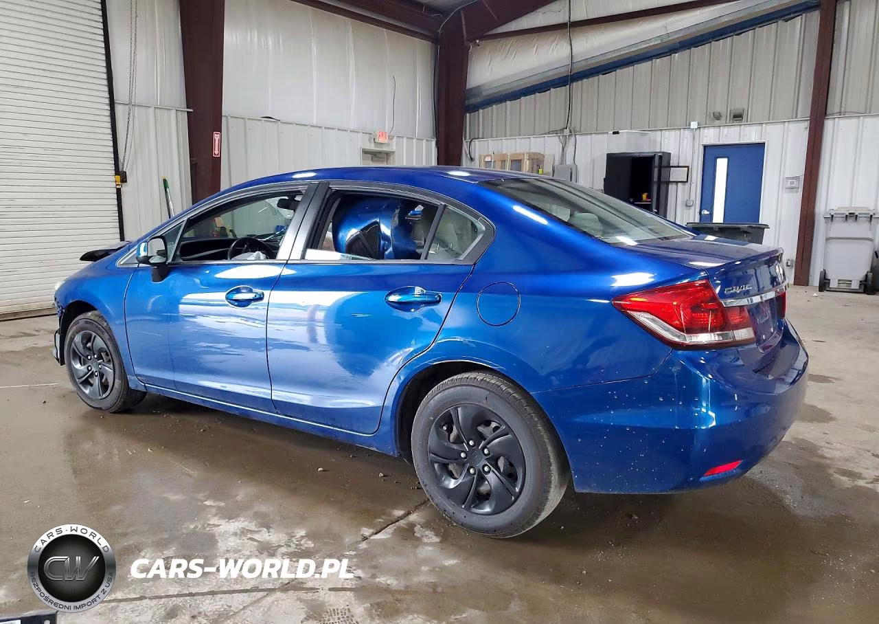 2013 Honda Civic Lx VIN:19XFB2F51DE054472 - 2