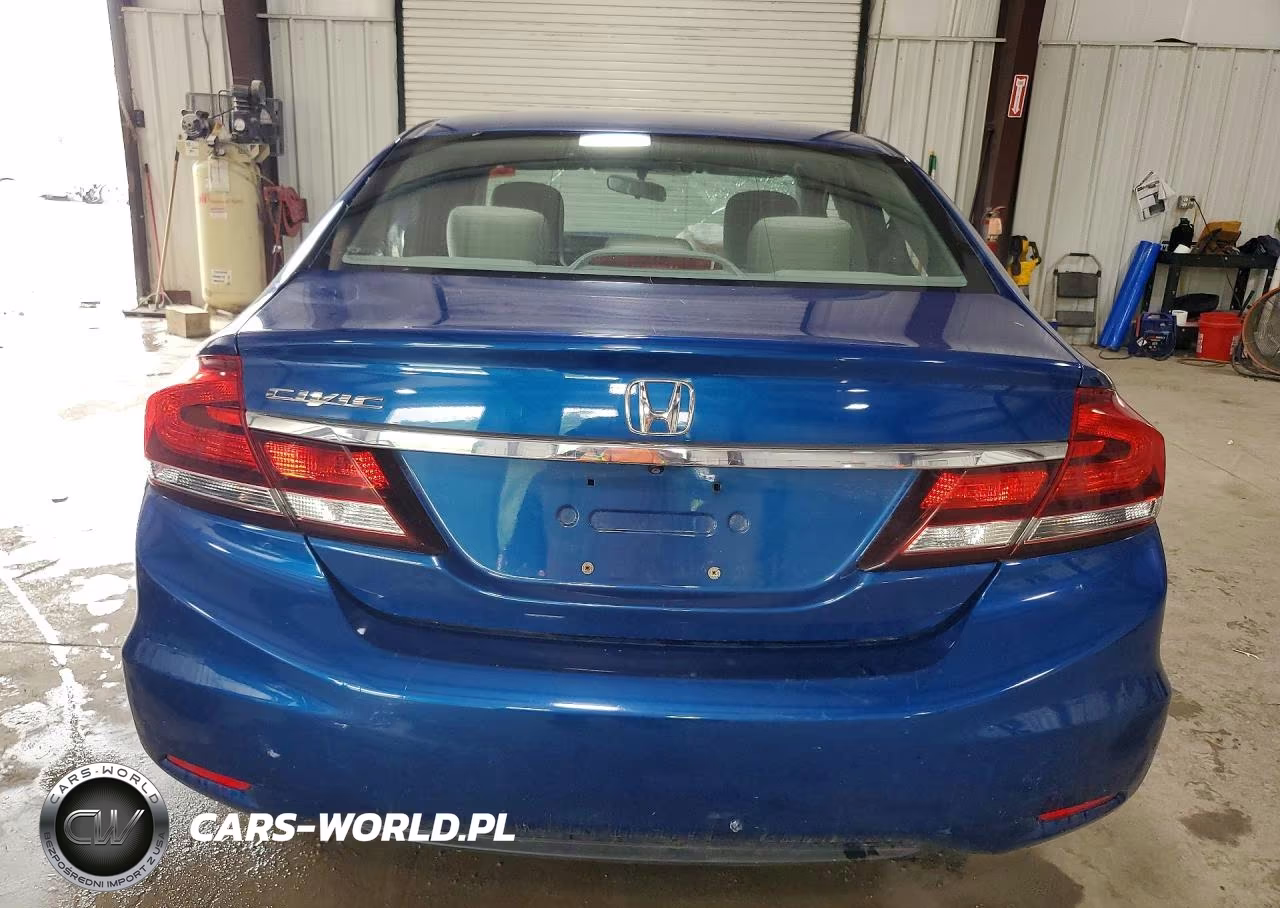 2013 Honda Civic Lx VIN:19XFB2F51DE054472 - 6